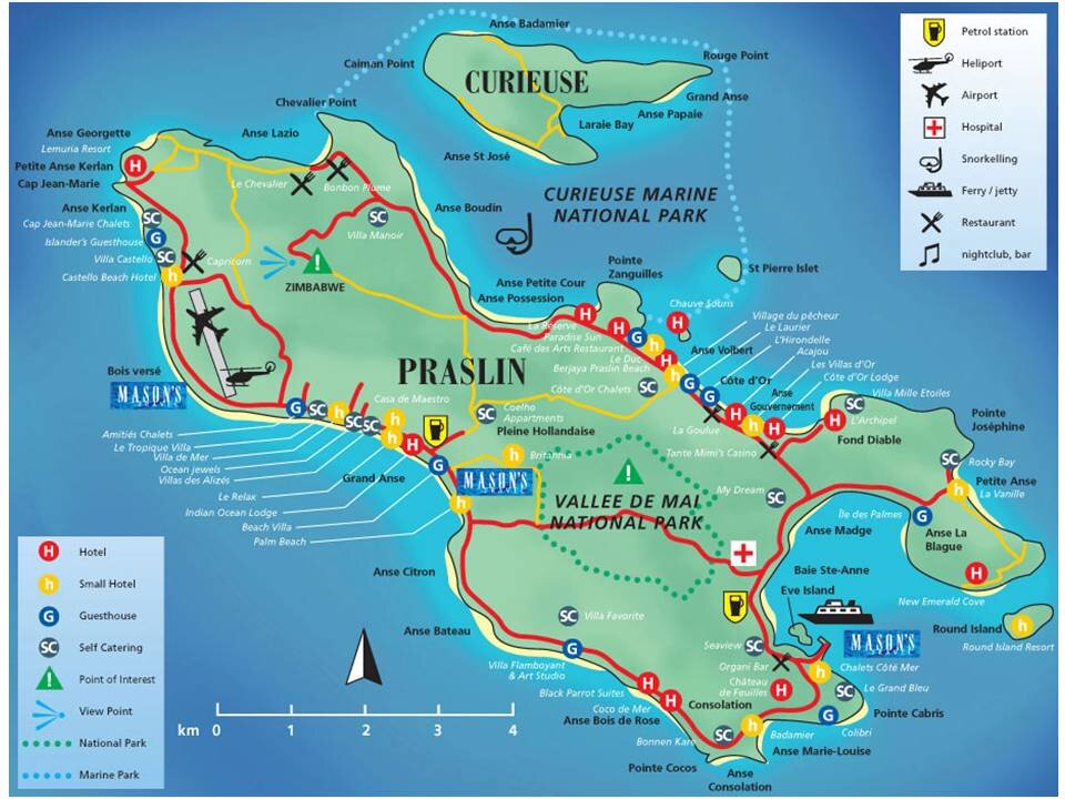 Self catered перевод. Карта острова Праслин Сейшелы. Праслин карта пляжей. Карта острова Праслин с пляжами. Остров Праслин Сейшельские острова карта.