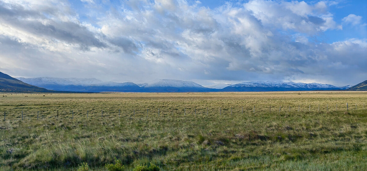 по пути в парк Лос Гласиарс