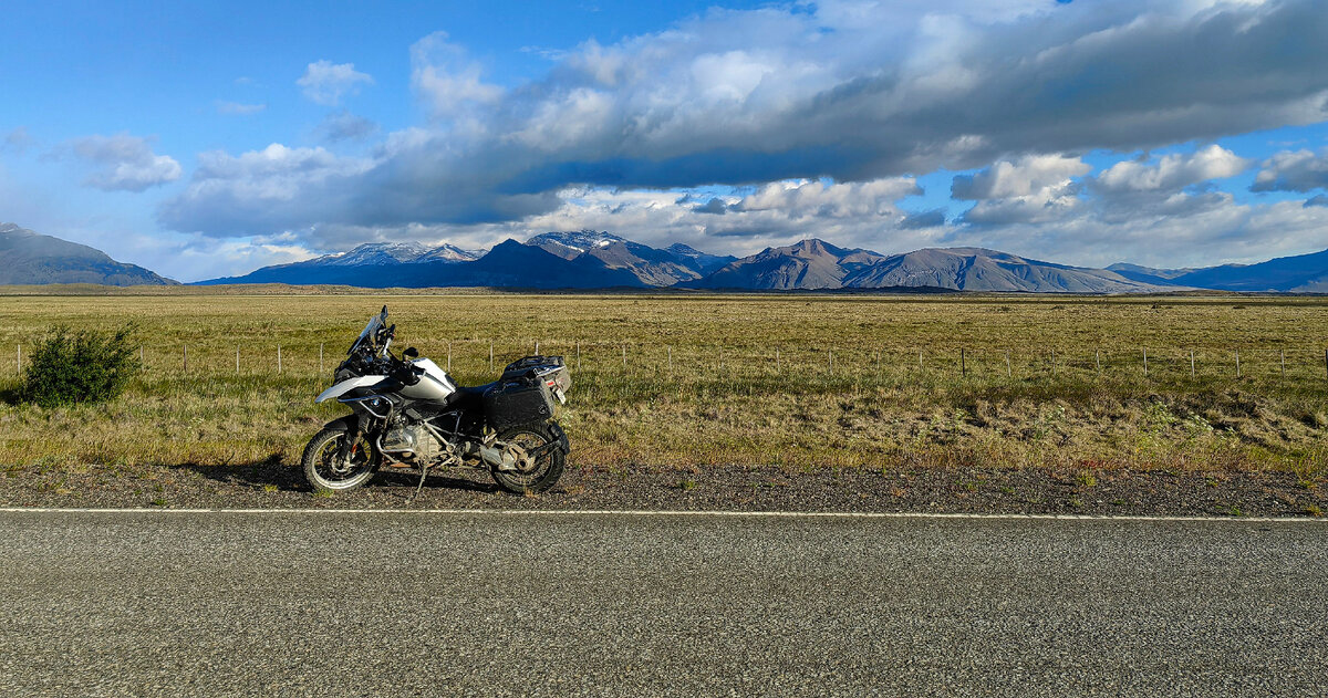 по пути в парк Лос Гласиарс