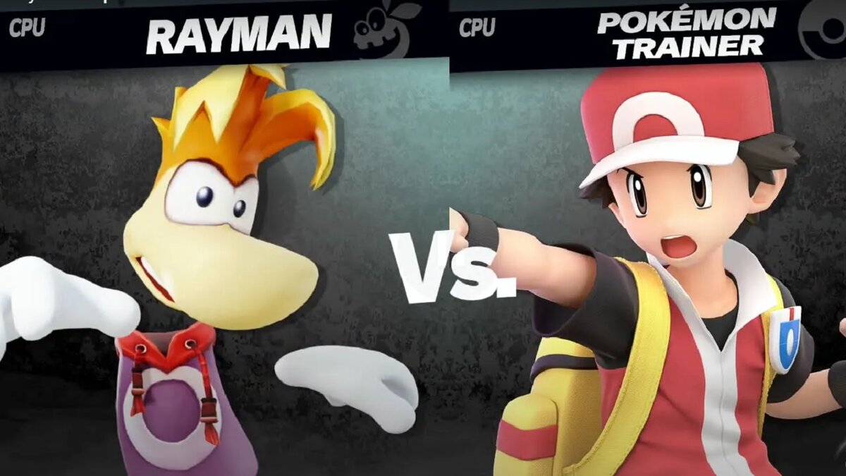 rayman vs pokémon trainer