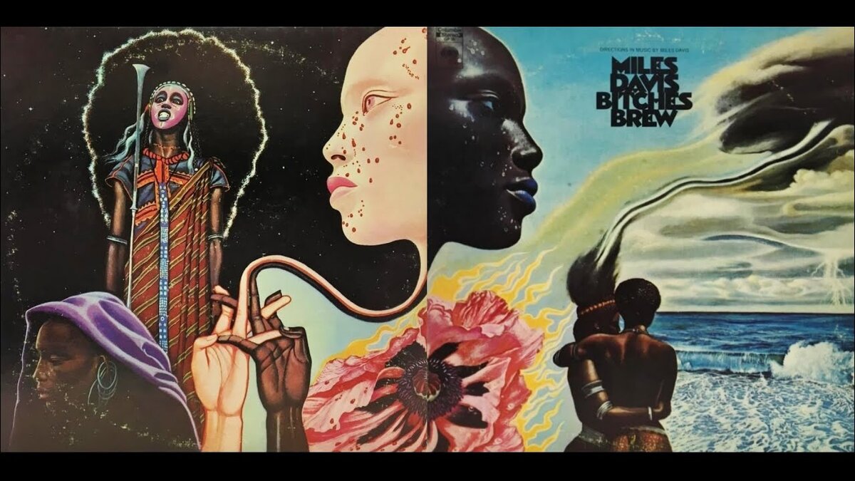Обложка альбома Miles Davis — Bitches Brew (1969)