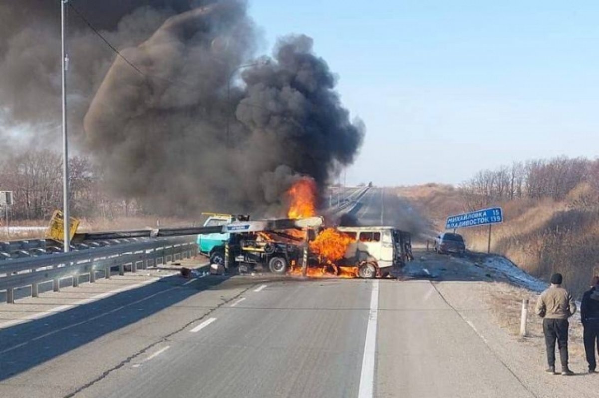    В Михайловском районе Приморья произошло смертельное ДТП