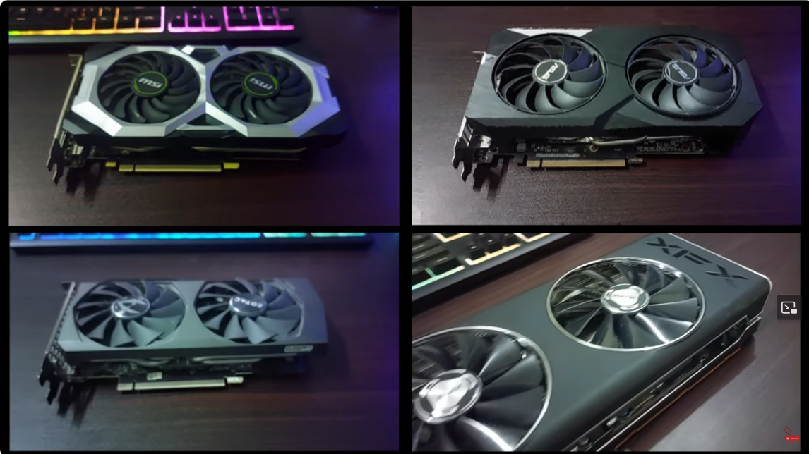 Rtx 3060 vs 5700xt