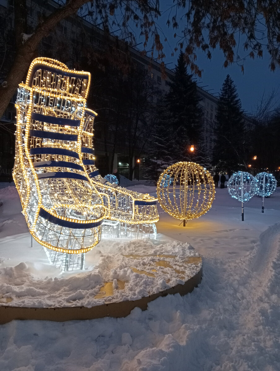 Морозный вечер, фото авторов