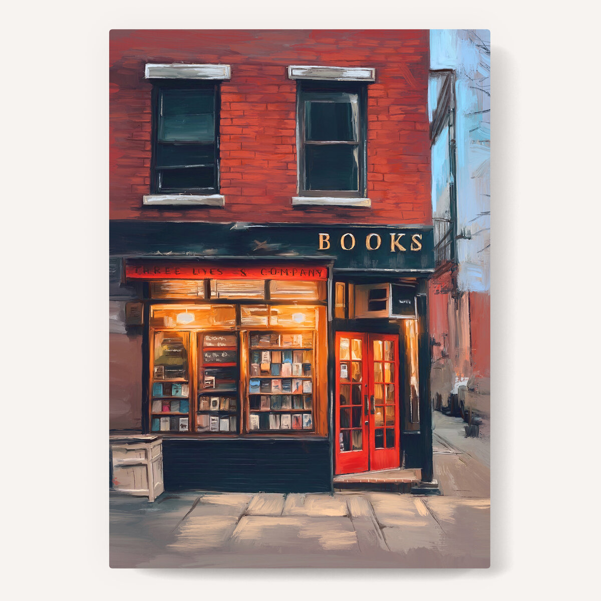 Картина "Дом книг" Артикул Ci01300