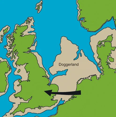 Земля утонет. Земля Доггерленд. Остров Доггерленд. Доггерленд на карте. Доггерленд утонувшая земля.