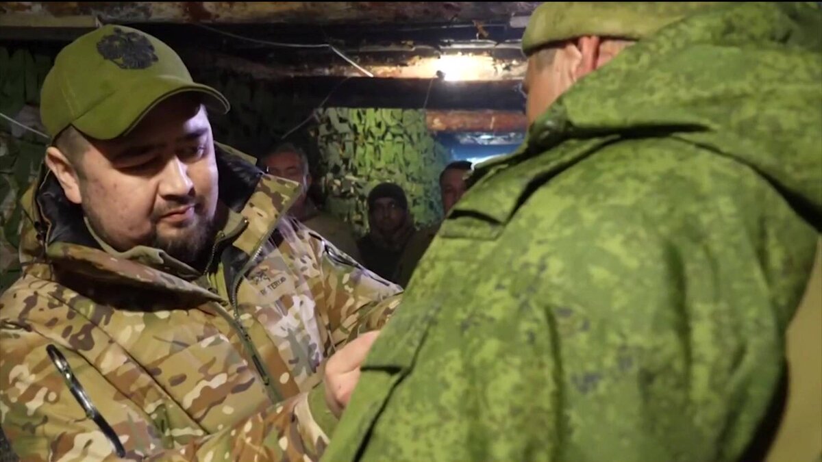    В зоне СВО наградили бойцов мотострелкового полка "Башкортостан"