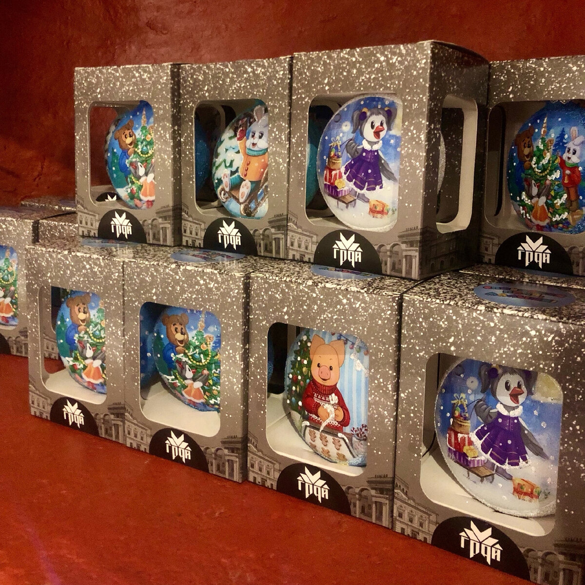 Новогодние игрушки с героями "Спокойной ночи, малыши!"