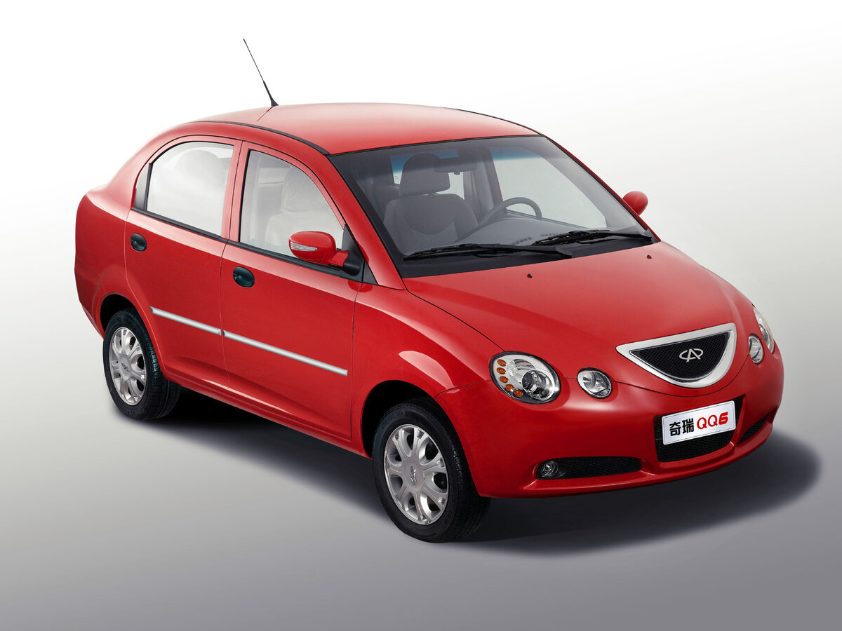    Chery QQ6 собственной персоной. Бр-р-р!Chery