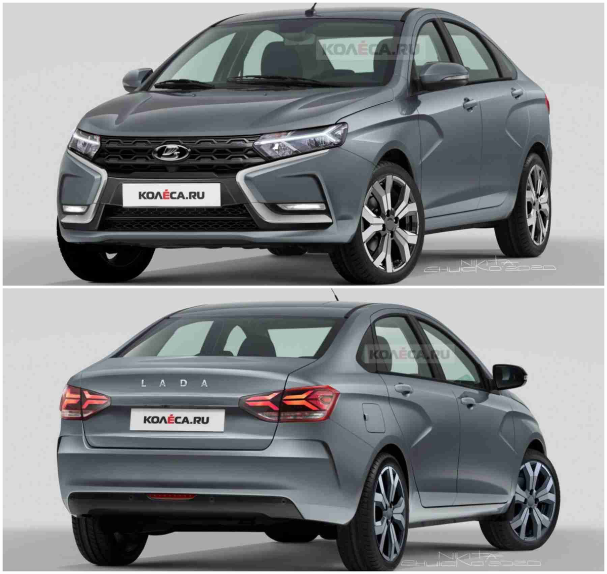 Lada Vesta NG получит систему контроля слепых зон Новости авто Известия 07.11.20