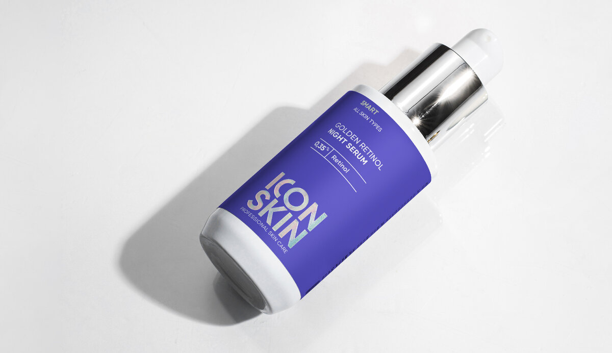 ICON SKIN Ночная сыворотка Golden Retinol на основе 0,35% инкапсулированного ретинола