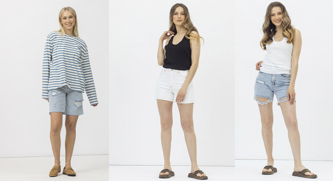 Модные шорты - тренды, образы с шортами весна-лето