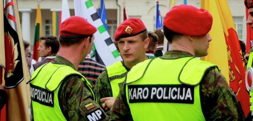 Военная полиция Литвы. / BaltNews.lt