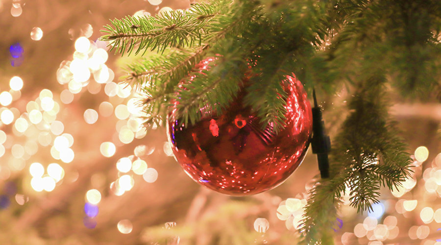 Шар на новогодней елке // Фото: Туристический портал Республики Крым, Алексей Цесельский