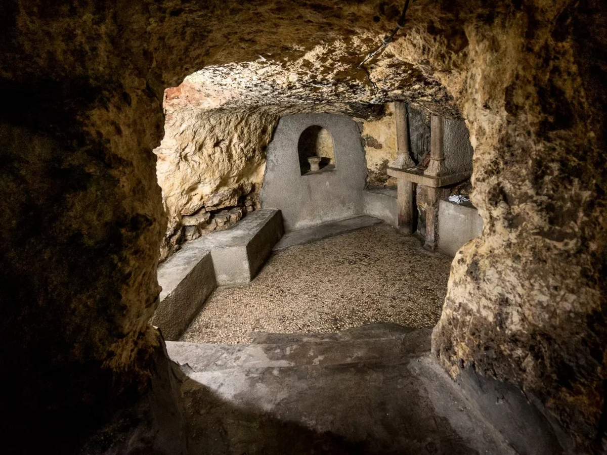 Пещера святых Праведных Иоакима и Анны в Иерусалиме