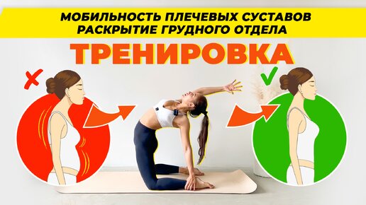 Упражнения на раскрытие грудного отдела