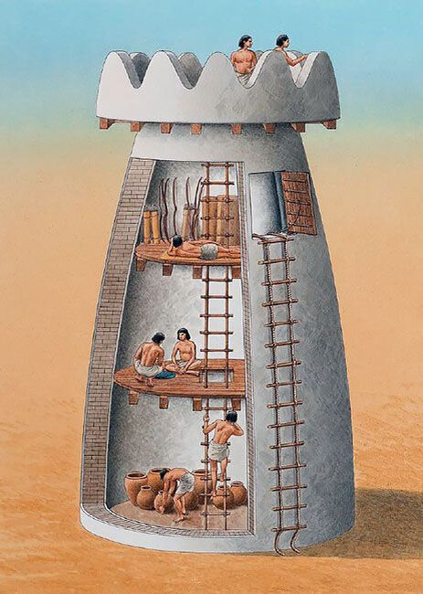 Реконструкция египетских сторожевых башен