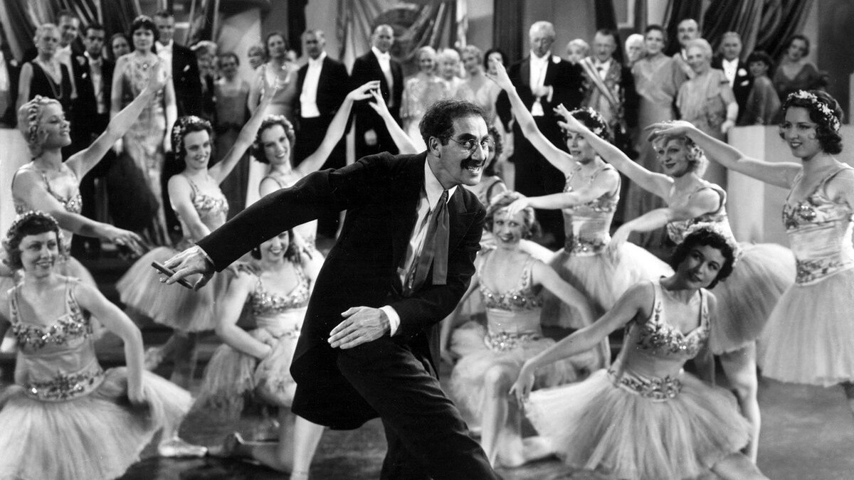 Кадр из фильма «Утиный суп» (Duck Soup)