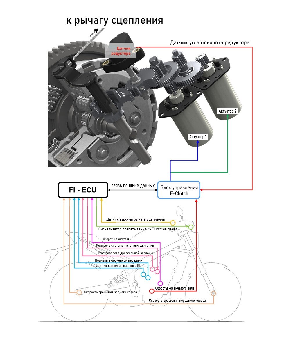 Первые мотоциклы Honda с системой E-Clutch | Honda Motor RUS | Дзен