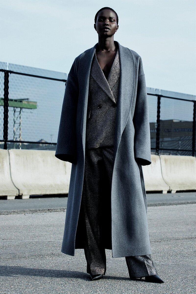 Пиджак из мерцающей ткани  HMonline.ru