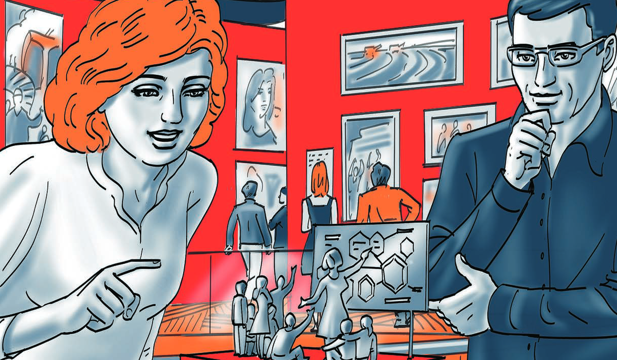 Иллюстратор Никита Бестужев