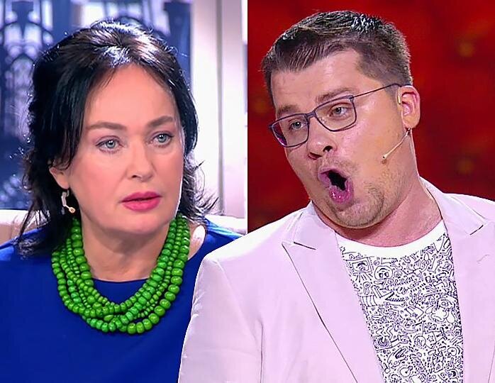 Лариса Гузеева и Гарик Харламов.