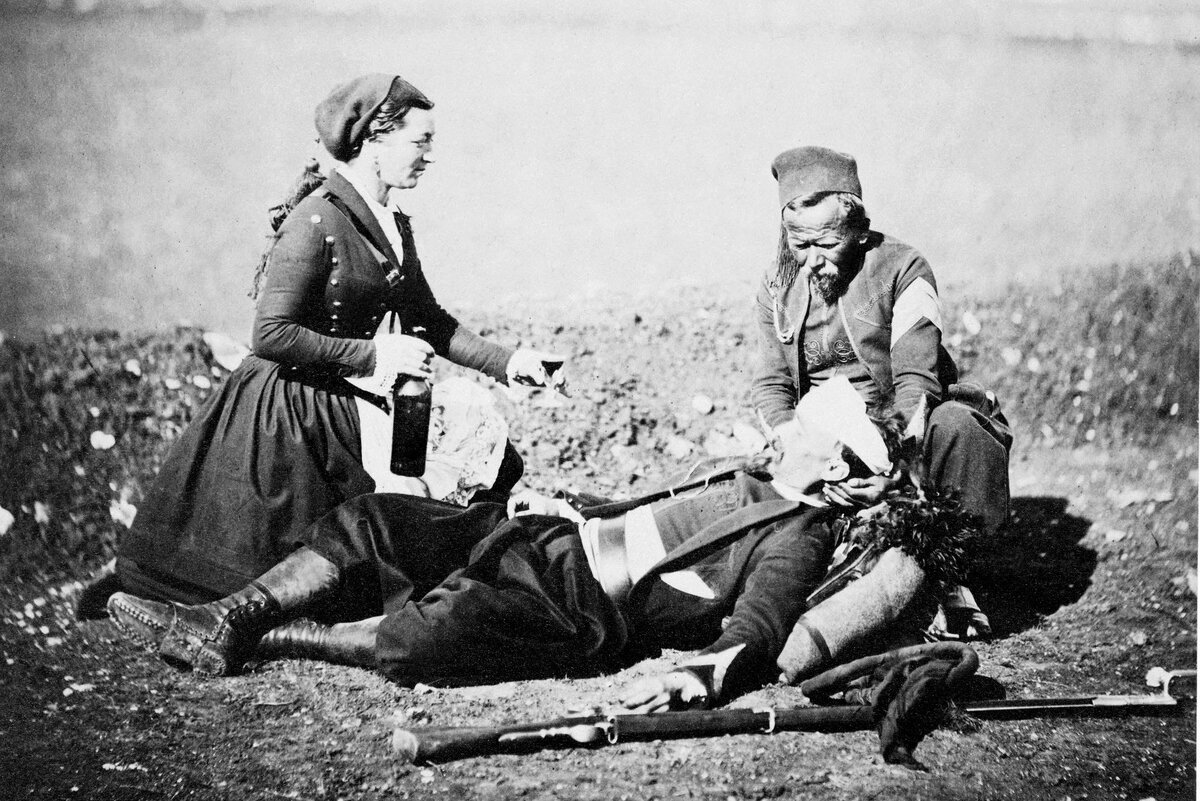 Сколько вражеских солдат осталось в русской земле после Крымской войны ...