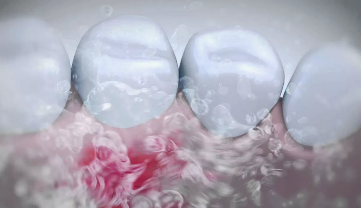 Слюна в полости рта