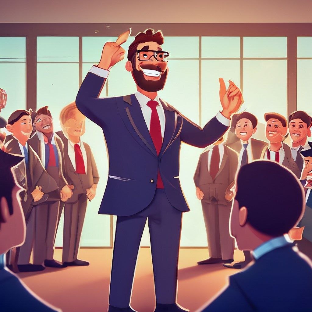 То самое чувство, когда ты понял, как теперь будете работать и вдохновлённо сообщаешь об этом