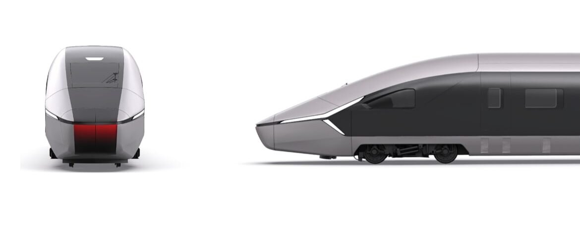 Проект дизайна российского высокоскоростного поезда, набравший больше всего голосов в опросе РЖД. Источник: РЖД