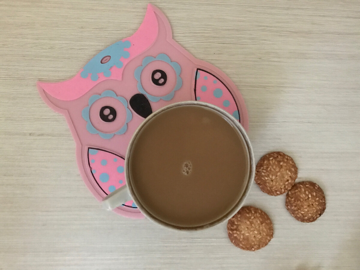 Кофеёк с печеньками 