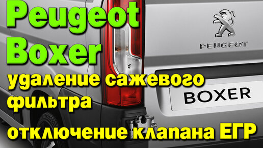 удаление сажевого фильтра в Москве цены отключение сажевого фильтра