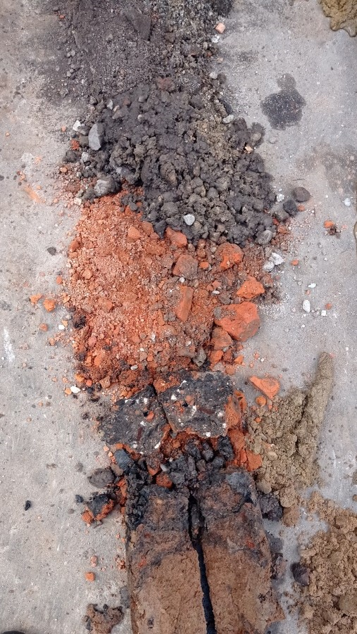 Это всё техногенный грунт