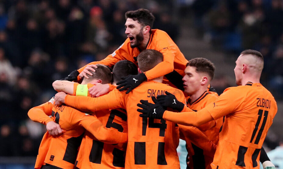    «Шахтер» отправляется в Лигу Европы после голевой перестрелки с «Порту». Фото: Reuters