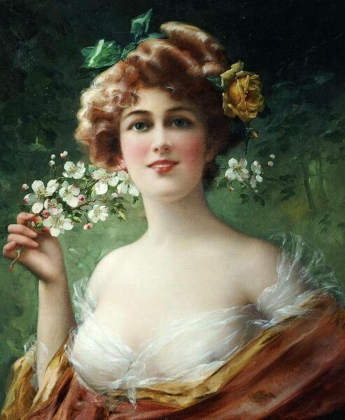 Emile Vernon - Blossoming Beauty