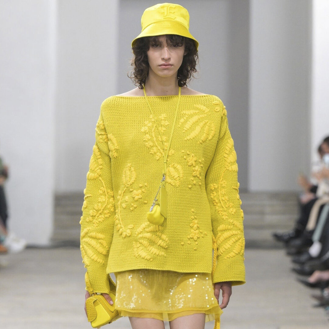 Джемпер из коллекции Spring/Summer 2023 бренда Ermanno Scervino
