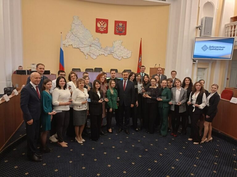    В Оренбуржье наградили лучших волонтеров Кристина Просвиркина
