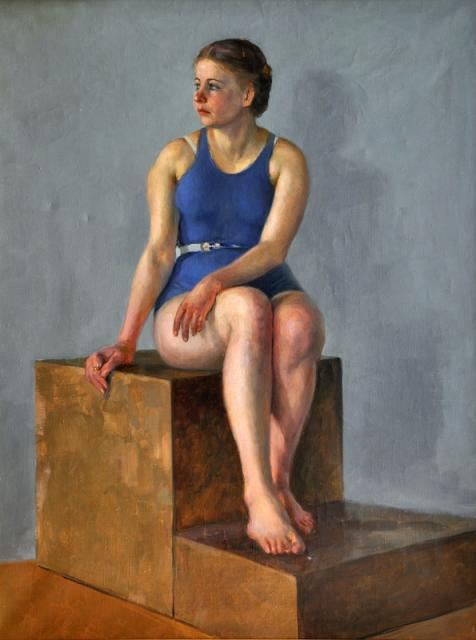 Л. В. Жигалов. Физкультурница