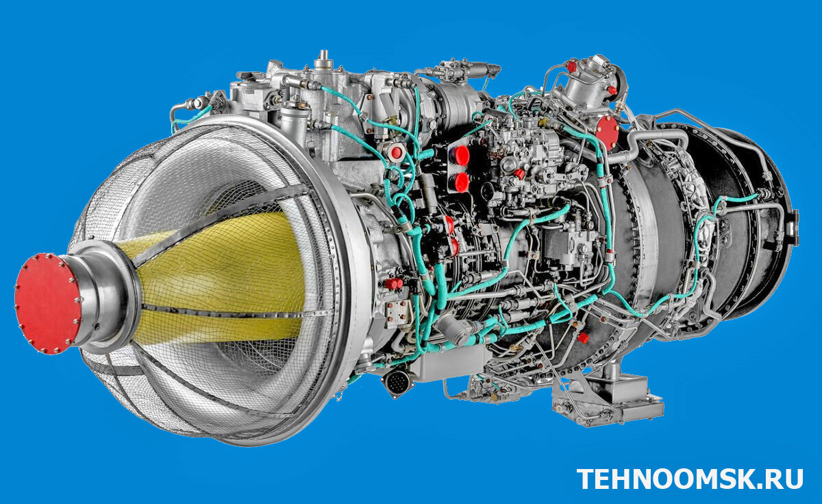 Двигатель ТВ7-117В для вертолета Ми-38. © Объединённая двигателестроительная корпорация