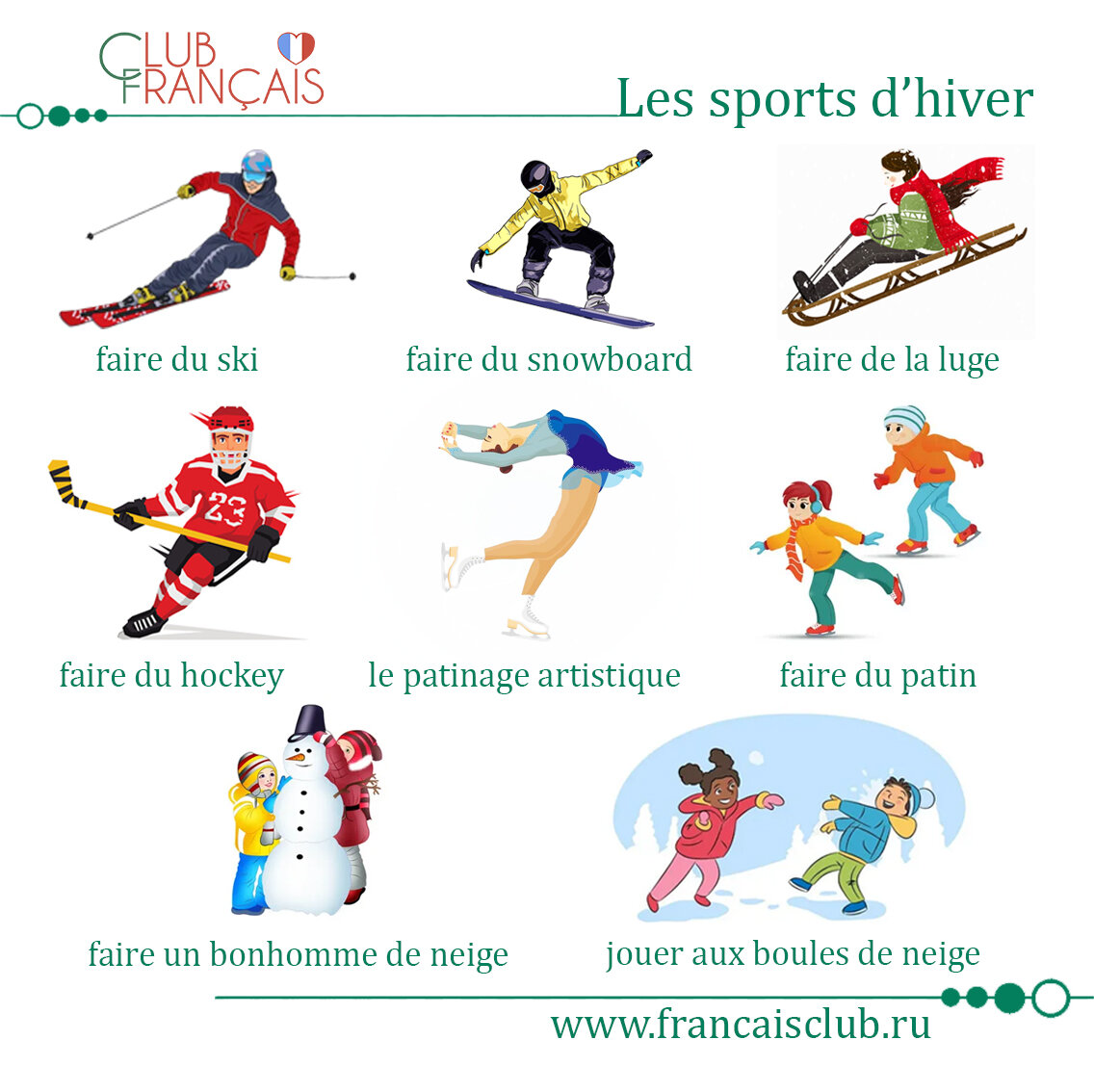 Нравится ли вам спорт. Самые популярные виды спорта во Франции.