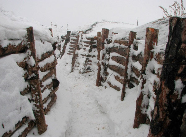 Траншеи. Зима (фото из открытых источников)