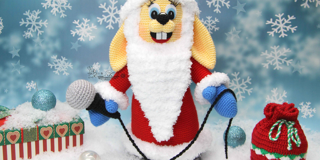 Мастер-класс "Заяц из м/ф "Ну, погоди!" (крючком)