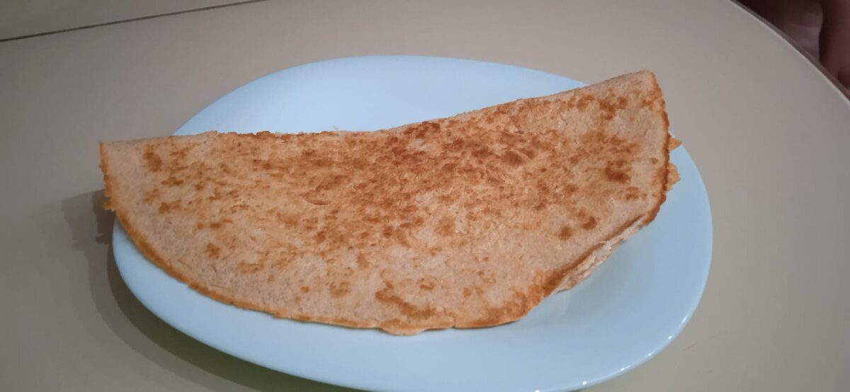 Так выглядит овсяноблин только со сковороды.