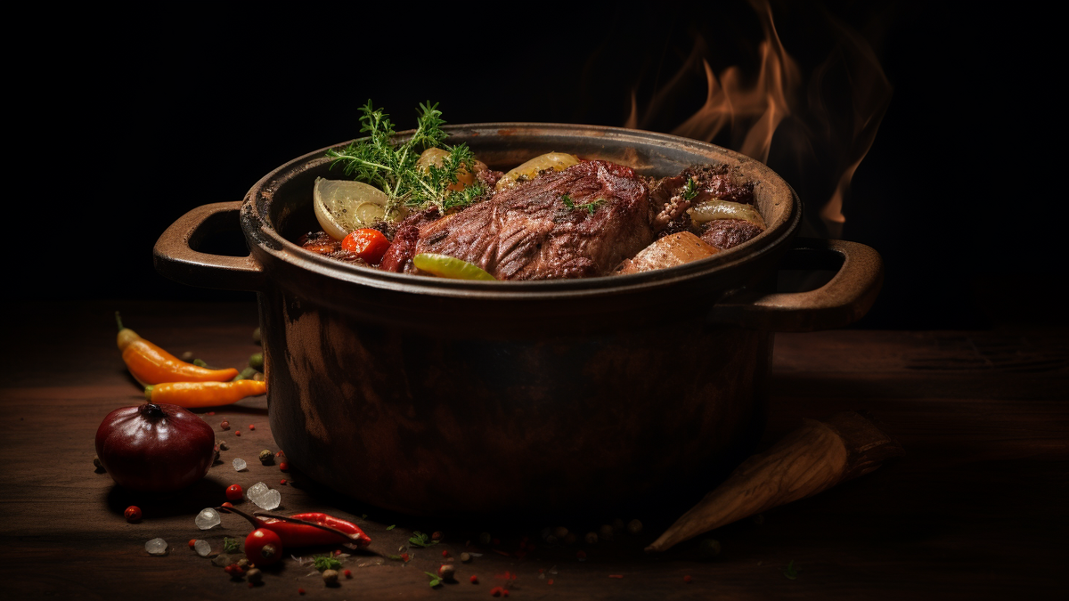    Шеф-повар объяснил, почему холодец может получиться мутным© News-hub NR / Сгенерировано нейросетью Midjourney