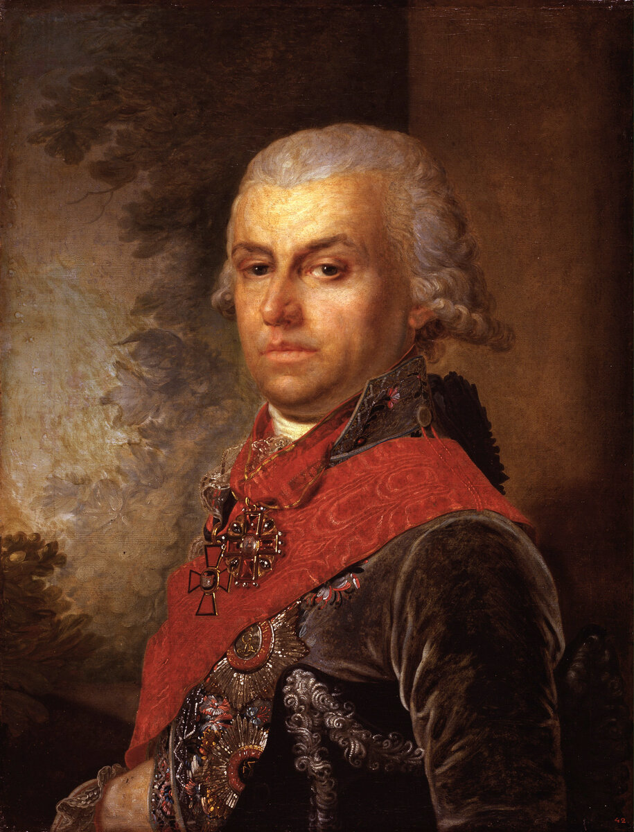 Портрет Д. П. Трощинского, около 1797 (худож. В. Л. Боровиковский)