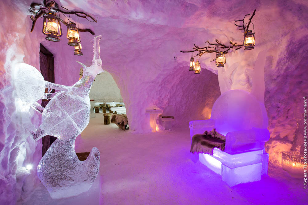 Igloo Village Kakslauttanen Санта Клаус