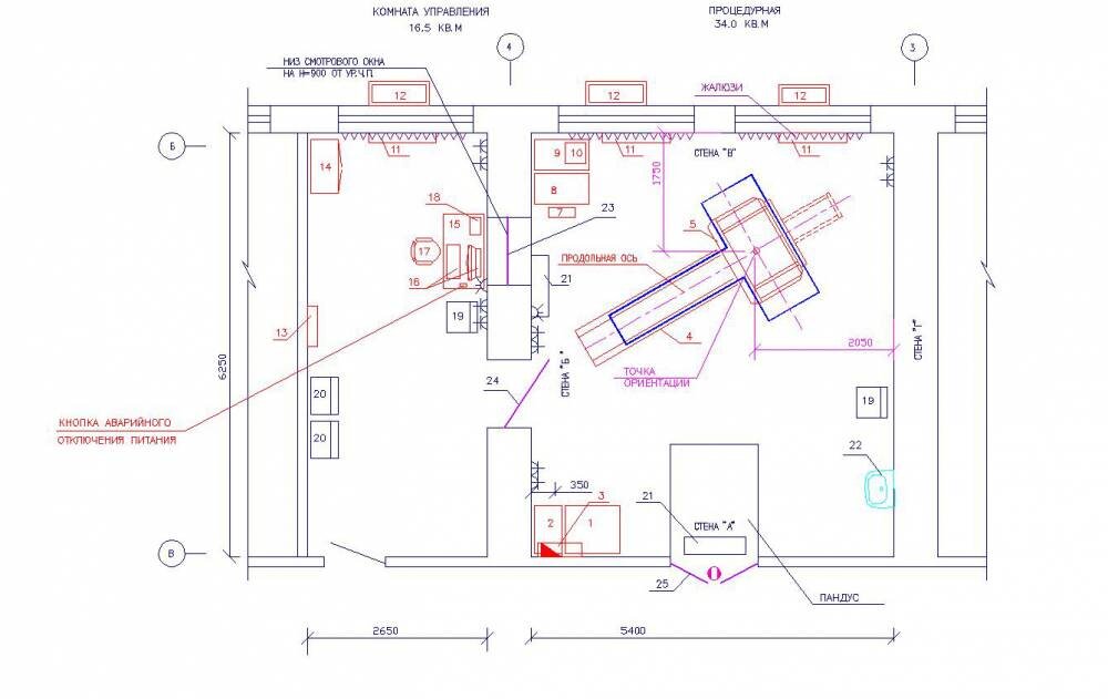 Проект рентгеновского кабинета москва