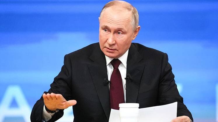    kremlin.ru Во время программы «Итоги года с Владимиром Путиным».