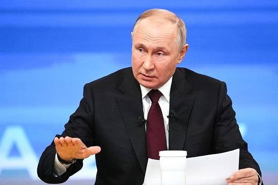    Путин сравнил конфликт на Украине с гражданской войной