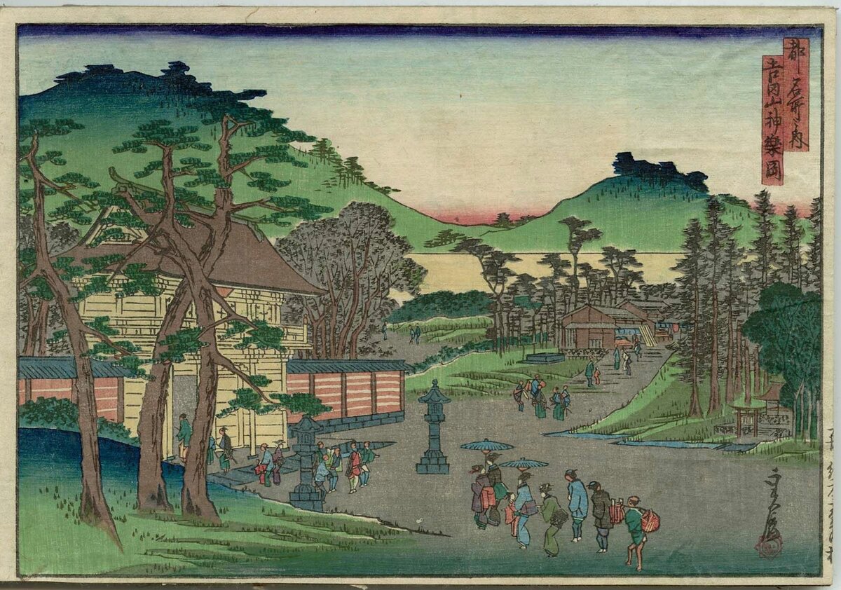 Фото из открытых источников. Японская цветная гравюра